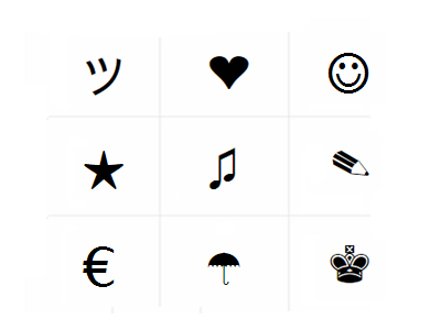 飞行艇168新期结果查询 Text Symbols